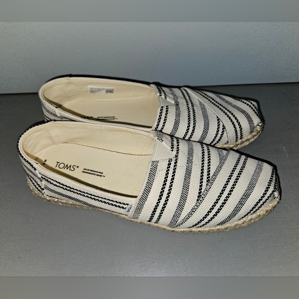 Toms Alpargata Rope Slip-On